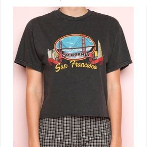 Brandy Melville John Galt San Francisco shirt